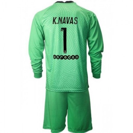 Fußballtrikots Paris Saint-Germain PSG Keylor Navas 1 Torwart Kinder Ausweich Trikotsatz 2020-2021 Langarm Fußballtrikots Paris Saint-Germain PSG Keylor Navas 1 Torwart Kinder Ausweich Trikotsatz 2020-2021 Langarm